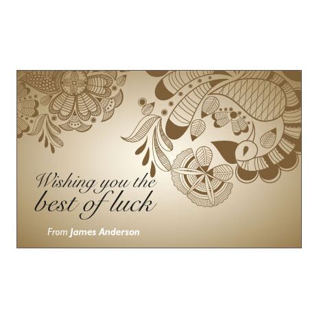 Best Wishes Gift Tag BW GT 0730
