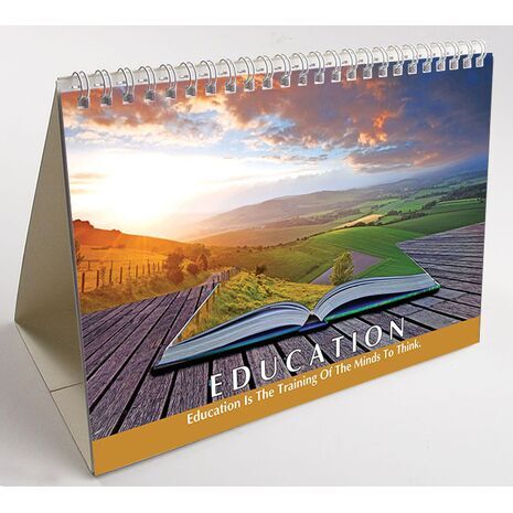 Education Motivational Desk Calendar