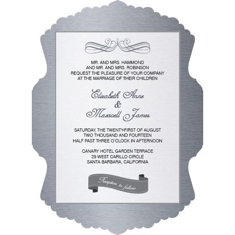 Wedding Invitation Card WIC 7841