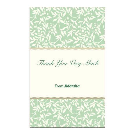 Thank You Gift Tag TY GT 0423
