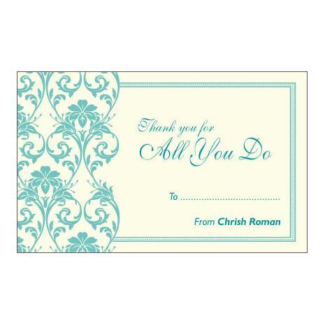 Thank You Gift Tag TY GT 0427