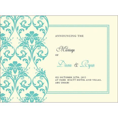 Wedding Invitation Card WIC 7900