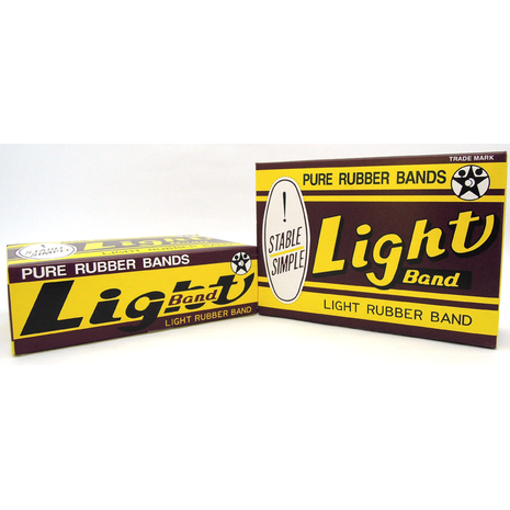Light Pure Rubber Bands 100g
