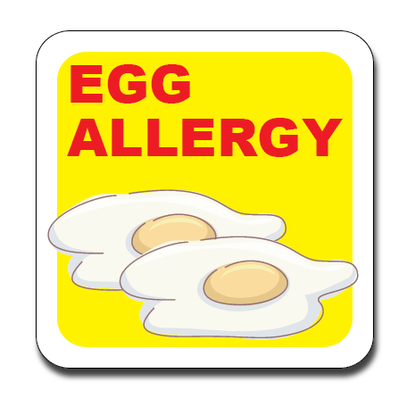 Allergy Label ST AL 022