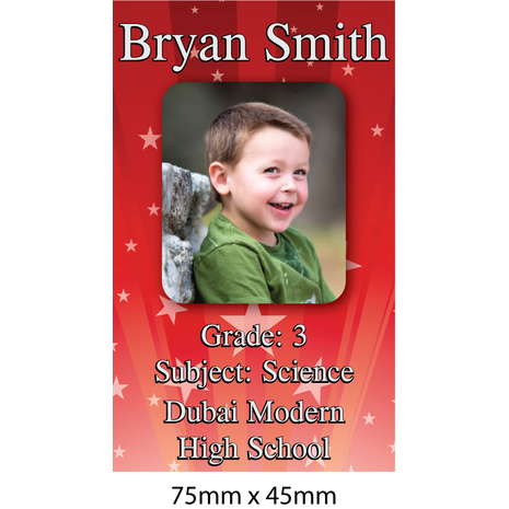 Personalised School Book Label PS BL 0191