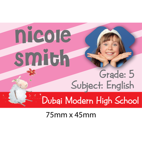 Personalised School Book Label PS BL 0193
