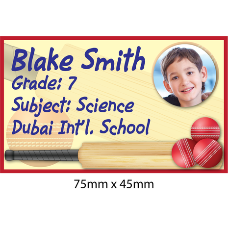 Personalised School Book Label PS BL 0196