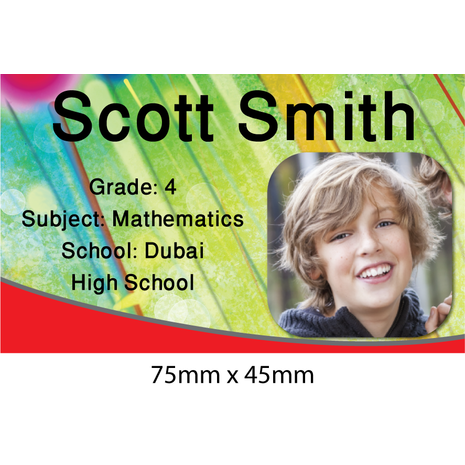 Personalised School Book Label PS BL 0207