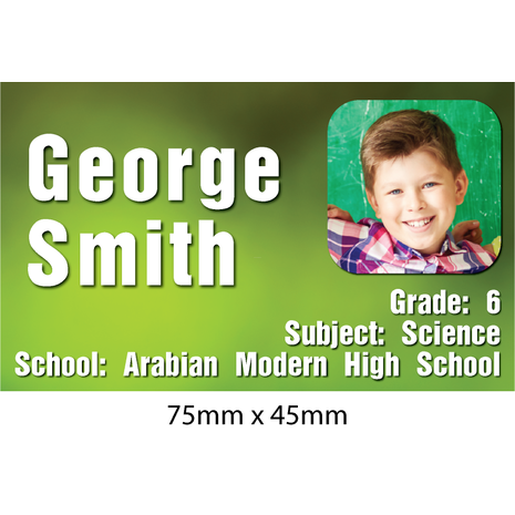 Personalised School Book Label PS BL 0223