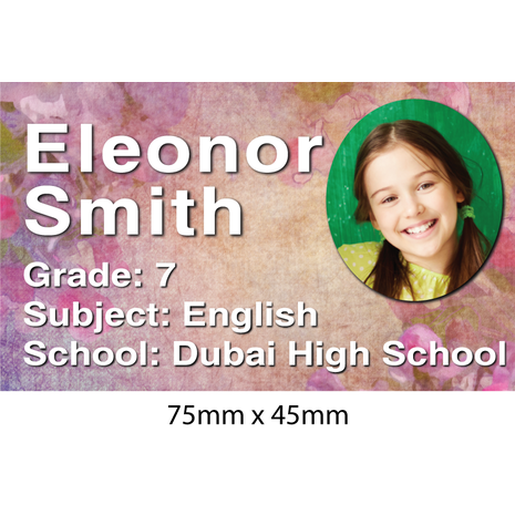Personalised School Book Label PS BL 0226