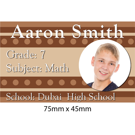 Personalised School Book Label PS BL 0231