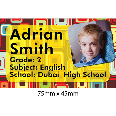 Personalised School Book Label PS BL 0235