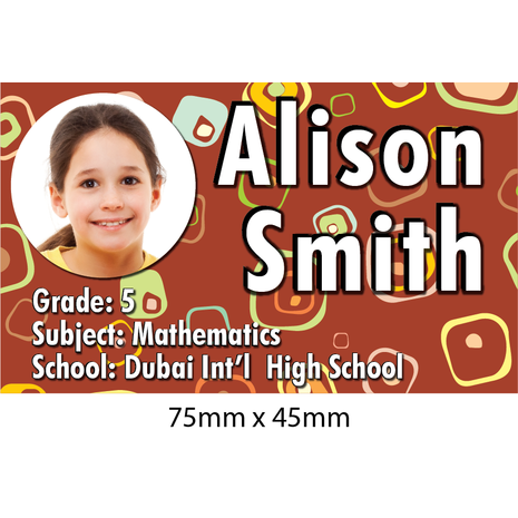Personalised School Book Label PS BL 0238
