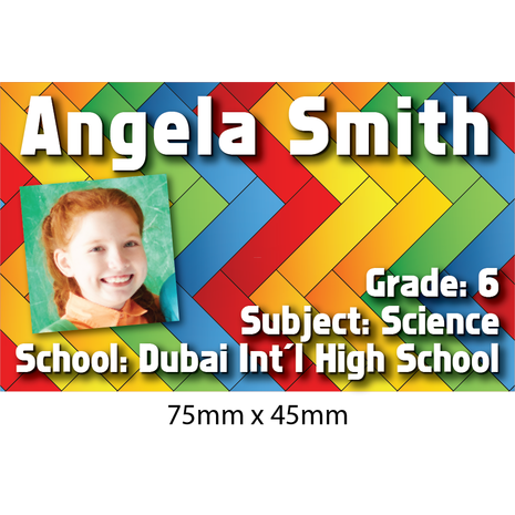 Personalised School Book Label PS BL 0243