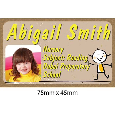 Personalised School Book Label PS BL 0249