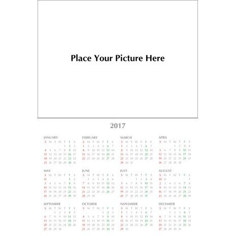 Poster  Picture Calendar