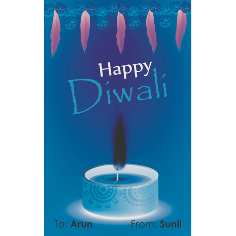 Diwali Design Gift Tag 079