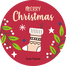 Personalised Christmas Gift Sticker -091- Waterproof Labels x Pack of 24