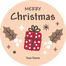 Personalised Christmas Gift Sticker -094- Waterproof Labels x Pack of 24