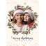 5x7 Folded Personalised Christmas Greeting Cards -034