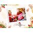 5x7 Flat Personalised Christmas Greeting Cards -010