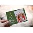 5x7 Flat Personalised Christmas Greeting Cards -007