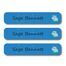 Smiling Dino-Pack of 30 Large Waterproof Labels
