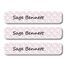 Leafy Duck-Pack of 30 Large waterproof labels