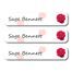 Red Rose-Pack of 30 Large waterproof labels