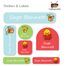 Cute Ducky-Value Pack  of 111 labels