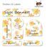 Autumn Flowers-Value Pack  of 111 labels