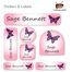 Blue Butterfly-Value Pack of 111 labels