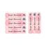 Vector Flower-Pack of 30 Large waterproof labels