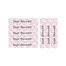 Leafy Duck-Pack of 30 Large waterproof labels