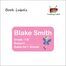 Little Fairy-Pack of 40 Book Labels