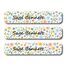 Flower Wallpaper-Pack of 30 Pencil Waterproof Labels