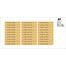 Brown Tiger-Pack of 30 Pencil Waterproof Labels