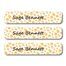 Autumn Flowers-Pack of 30 Pencil Waterproof Labels