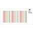 Kiwi Cupcake-Pack of 30 Pencil Waterproof Labels