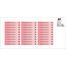 Vector Flower-Pack of 30 Pencil labels