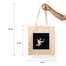 Ajooba Canvas Bag-Astronaut and Flower
