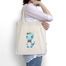 Ajooba Canvas Bag-Cute Dinosur