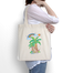 Ajooba Canvas Bag-Dinosur Painting