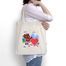 Ajooba Canvas Bag-Building Love