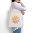 Ajooba Canvas Bag-Positivity Vibe