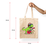 Ajooba Canvas Bag-Party Dinosur