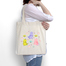 Ajooba Canvas Bag-Baby Dinos