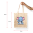 Ajooba Canvas Bag-Music Elephant