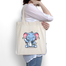 Ajooba Canvas Bag-Music Elephant