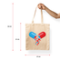 Ajooba Canvas Bag-Heart Dropping Pills